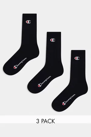 Champion 3 pack crew socks in