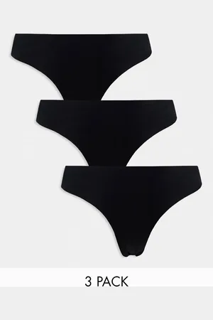 Pieces® 3 pack seamless thongs in