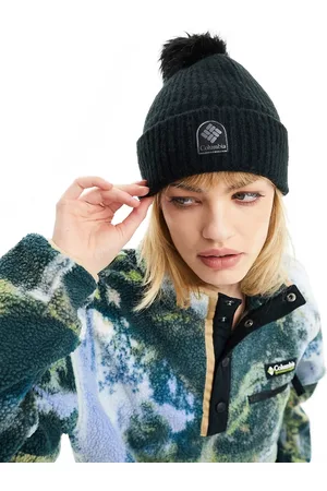 Columbia Winter Blur pom pom beanie in