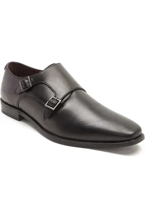 Thomas Crick FETZ twin strap monk formal leather shoe in