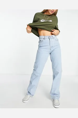 Dickies Thomasville high waisted relaxed fit jeans in denim