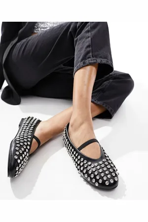 Public Desire Mina studded ballet flat in