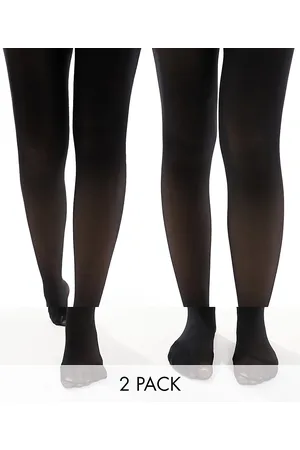 ONLY 40 den 2 pack tights in