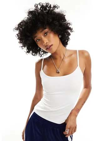 Monki Strappy vest top in