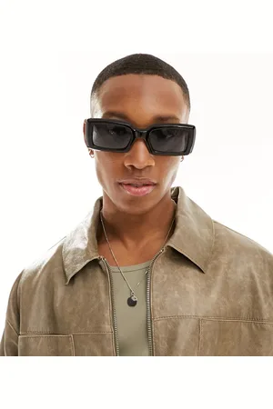 New Look Rectangle framed sunglasses in