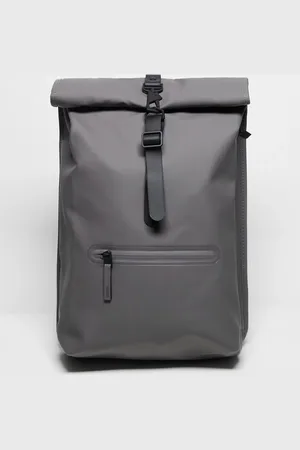 Rains 13320 unisex waterproof roll top backpack in