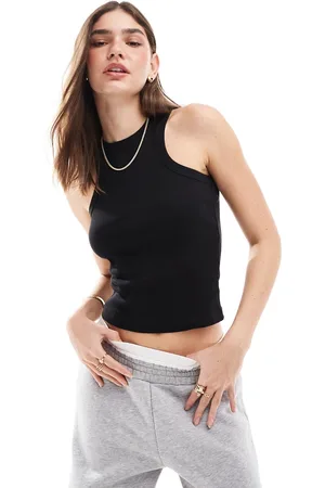 Noisy May Racer neck tank top in