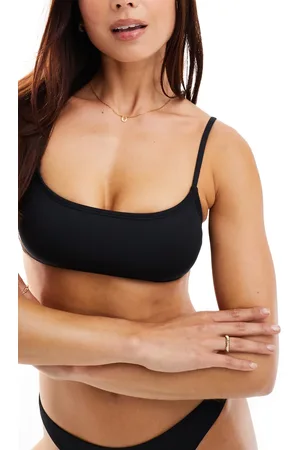 Cotton On Cotton On straight neck crop bikini top