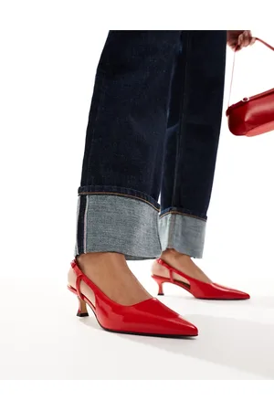 & OTHER STORIES Pointed slingback heeled pumps in