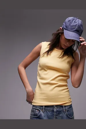Topshop High scoop neck tank in