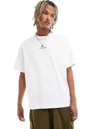 G-Star Oversized t-shirt in with centre logo print