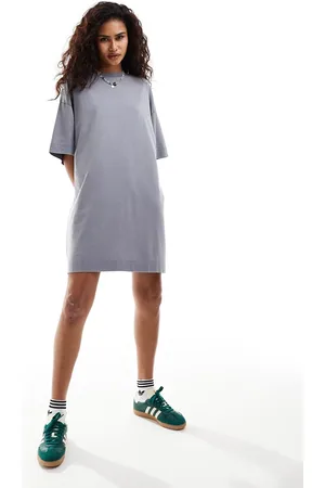 COLLUSION Washed t-shirt dress in