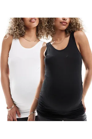ONLY 2 pack tank top in and white