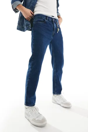 SCALPERS Cropped jeans in dark