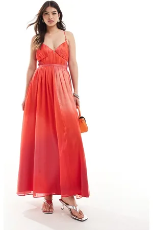 French Connection Darryl Hallie maxi dress in