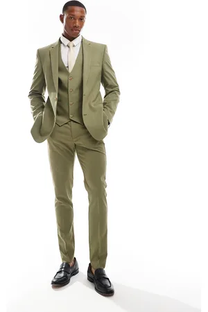 ASOS Skinny suit trouser in sage