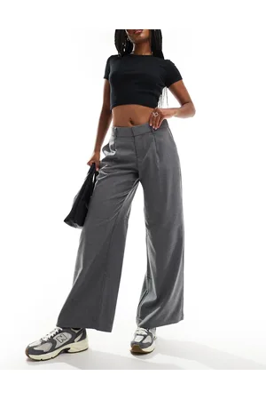 Hollister Low rise tailored wide leg trouser in