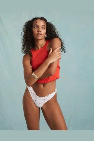 Miss Selfridge Cherry print bikini bottom