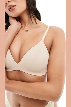 Cotton On Cotton On ultimate comfort wire free t-shirt bra in frappe