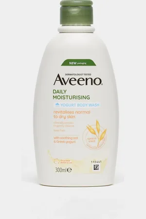 Aveeno Daily Moisturising Yogurt Body Wash Apricot & Honey 300ml