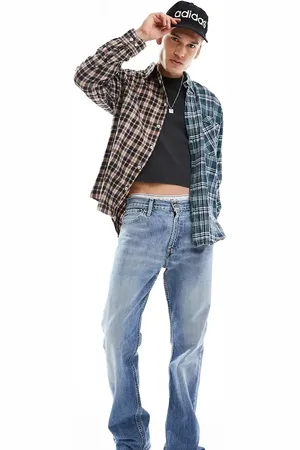Reclaimed Revived x Glass Onion adjustable waist straight leg jean