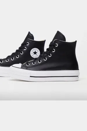 Converse Chuck taylor all star Hi lift trainers in leather