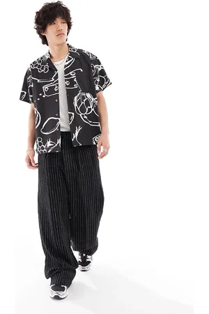 Obey Still life printed short sleeve shirt in