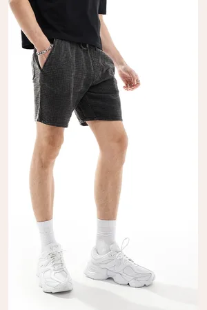 Only & Sons Pull on textured short in washed