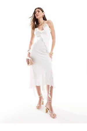 Bardot Cami maxi dress with ruffle details in
