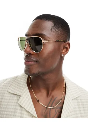 AllSaints Murphy sunglasses in bronze