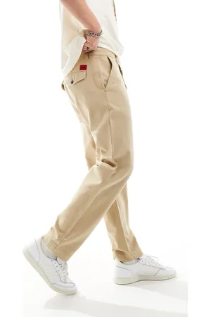 HUGO BOSS Tailored trousers in beige
