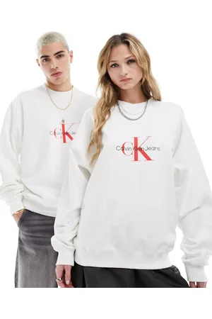 Calvin Klein Archival monologo crew neck sweatshirt in