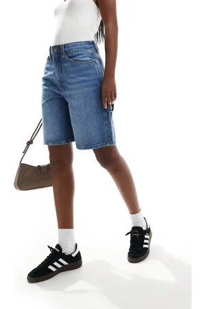 Cotton On Super baggy carpenter denim jort in king