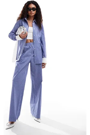 Emory Park Stripe wide leg trousers co-ord in