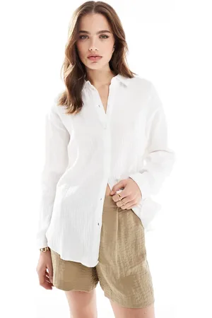 JDY Long sleeve loose shirt in