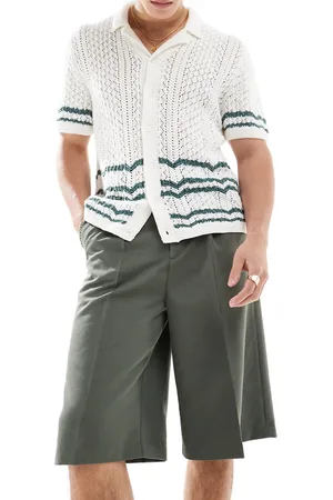 ASOS Smart wide leg shorts in