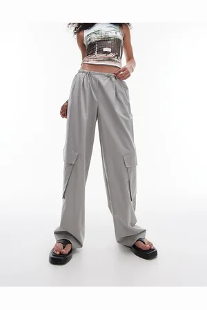 Topshop Smart utility toggle cargo style trouser in