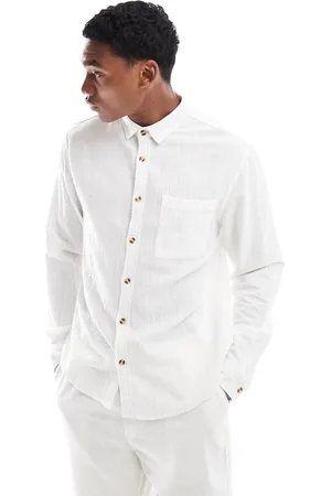 Cotton On Portland long sleeve shirt in vintage cheesecloth