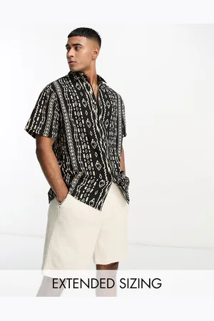 ASOS Relaxed shirt in aztec print