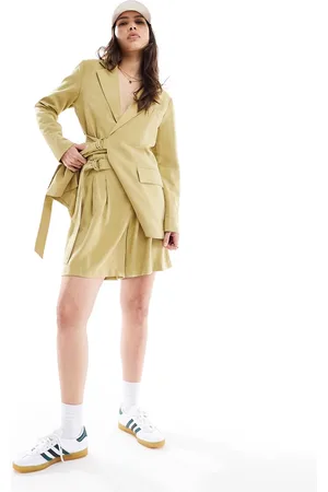 SCALPERS Belt short in olive