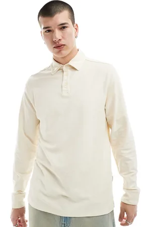 SCALPERS Polo in ecru