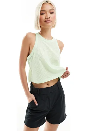 Nike Nike One Training Dri-Fit breath mesh tank top in