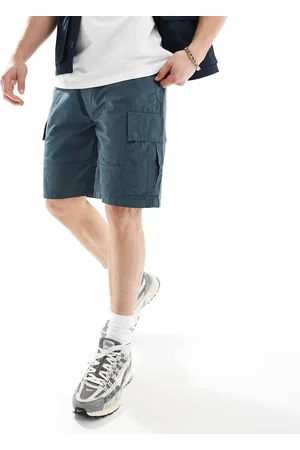 Barbour Essential ripstop cargo shorts in dark