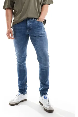Lee Luke slim tapered fit jeans in highland mid wash
