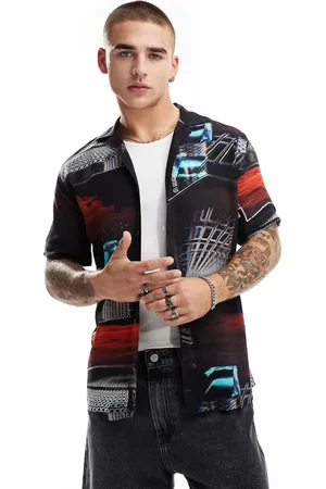 Criminal Damage Arcade city print shirt in