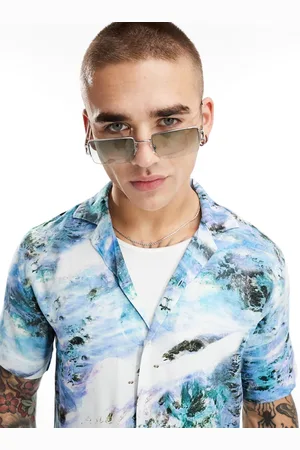 Criminal Damage Planet texture shirt in