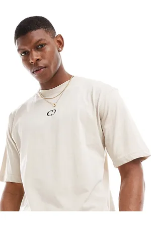 Criminal Damage Logo t-shirt in sand