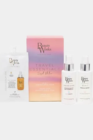 Beauty Works X ASOS Exclusive Travel Essentials Gift Set - Worth £30