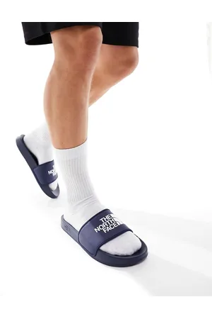 The North Face Base Camp III slides in navy and