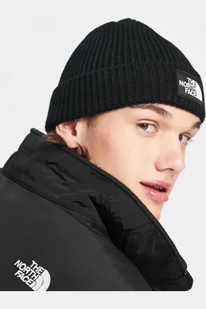 The North Face Box logo cuffed beanie in